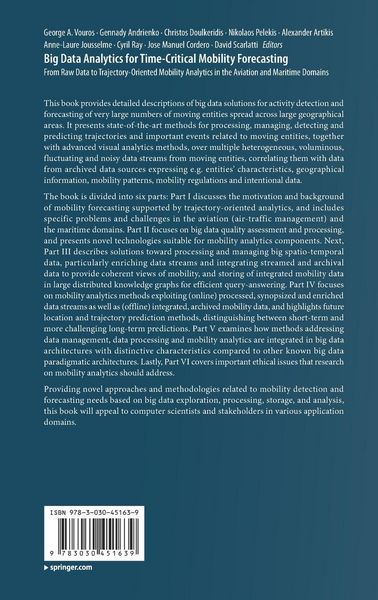 Produktbild: Big Data Analytics for Time-Critical Mobility Forecasting