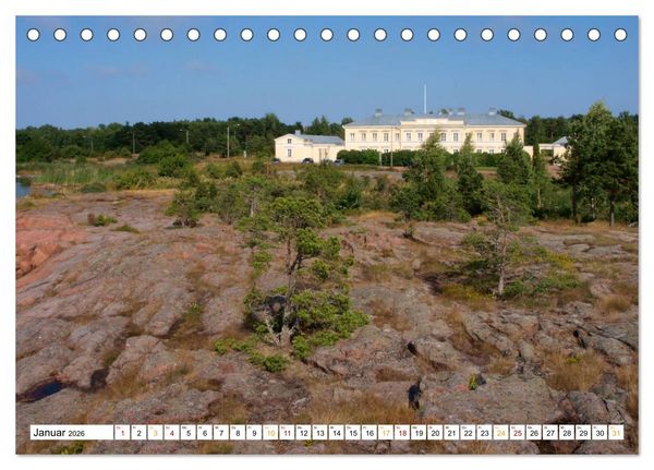 Produktbild: &Aring;landinseln. Sch&auml;rengarten zwischen Finnland und Schweden (Tischkalender 2026 DIN A5 quer), CALVENDO Monatskalender