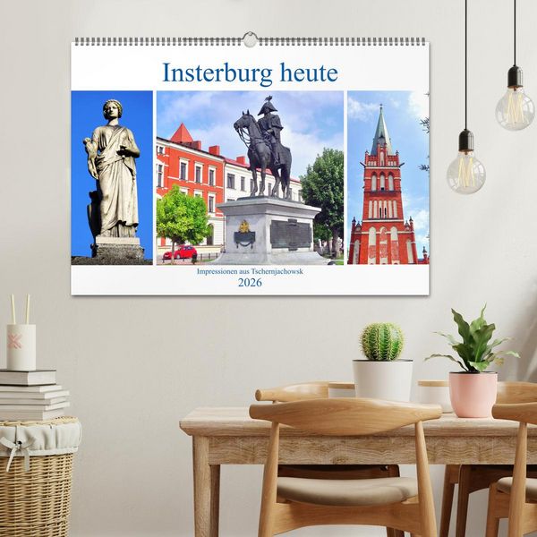 Produktbild: Insterburg heute - Impressionen aus Tschernjachowsk (Wandkalender 2026 DIN A2 quer), CALVENDO Monatskalender