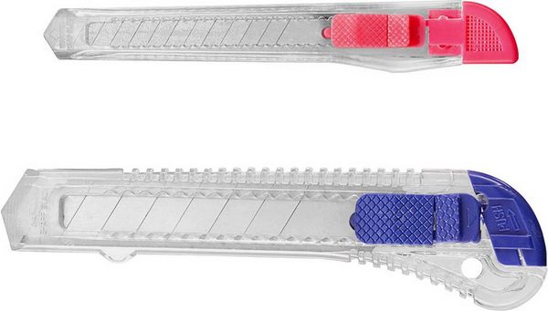 Produktbild: Kwb 026890 Hobby Abbrechklingenmesser-Set, 16-tlg. in Runddose, 9 + 18mm 1St.