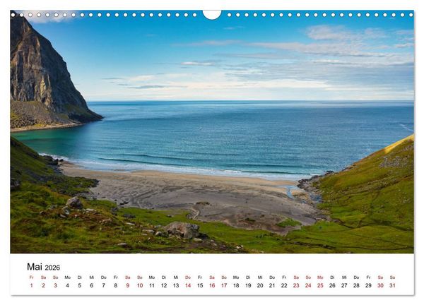 Produktbild: Norwegen im Sp&auml;tsommer (Wandkalender 2026 DIN A3 quer), CALVENDO Monatskalender