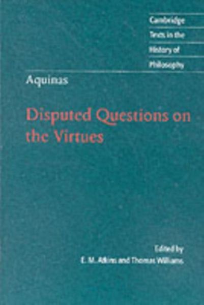 Produktbild: Thomas Aquinas: Disputed Questions on the Virtues