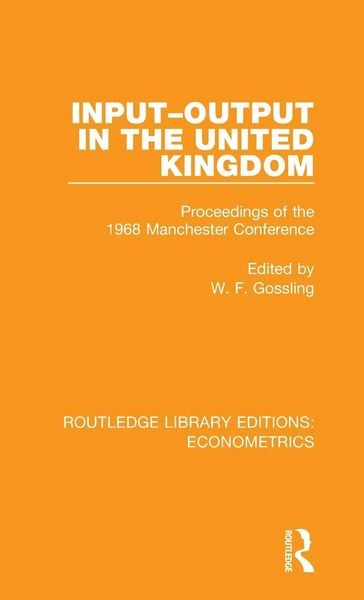 Produktbild: Input-Output in the United Kingdom