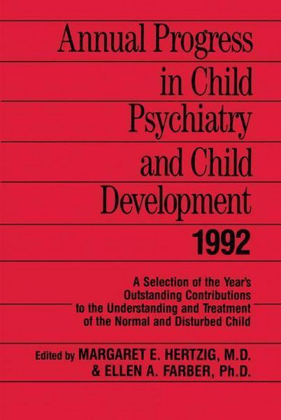 Produktbild: Hertzig, M: Annual Progress in Child Psychiatry and Child De
