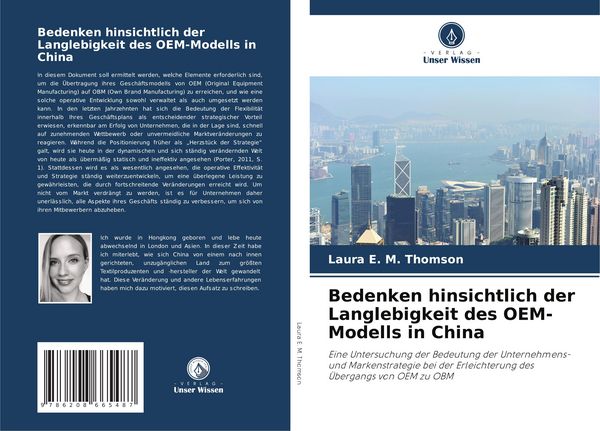 Bedenken hinsichtlich der Langlebigkeit des OEM-Modells in China, Taschenbuch von Laura E. M. Thomson, Verlag Unser Wissen, 9786208665487