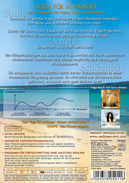 Produktbild: Yoga f&uuml;r Anf&auml;nger