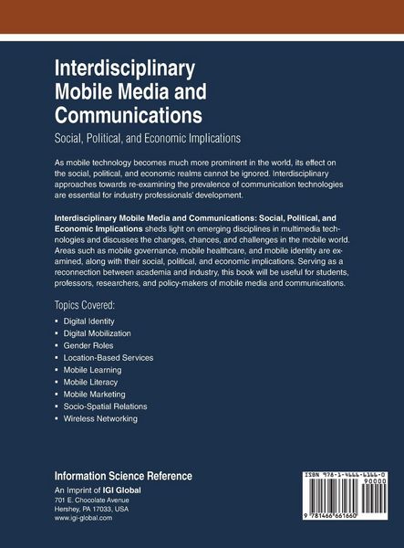 Produktbild: Interdisciplinary Mobile Media and Communications