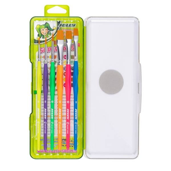 Produktbild: JOLLY Dreikant Pinselset, neon