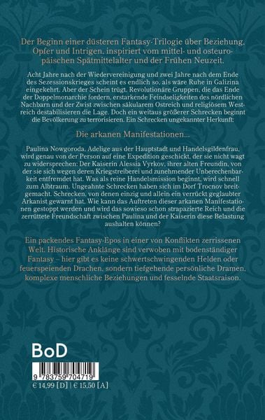 Produktbild: Manifestation der Angst