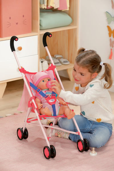 Produktbild: BABY born Kinderwagen mit Tasche Pink