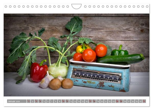 Produktbild: Lebenselixier Obst und Gem&uuml;se (Wandkalender 2026 DIN A4 quer), CALVENDO Monatskalender