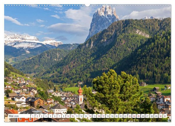 Produktbild: S&uuml;dtirol - Von Meran bis zum Pragser Wildsee (hochwertiger Premium Wandkalender 2026 DIN A2 quer), Kunstdruck in Hochglanz