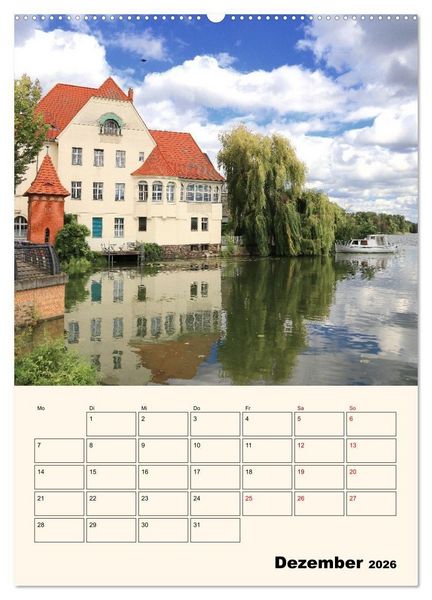 Produktbild: Brandenburg an der Havel - Ein Rundgang (Wandkalender 2026 DIN A2 hoch), CALVENDO Monatskalender