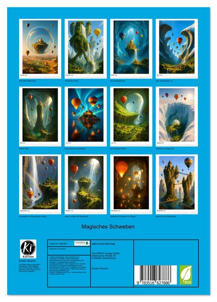Produktbild: Magisches Schweben (Wandkalender 2026 DIN A4 hoch), CALVENDO Monatskalender