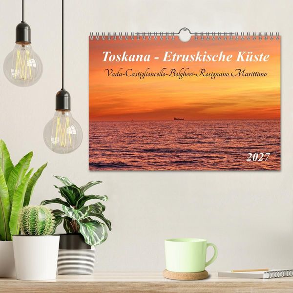 Produktbild: Toskana - Etruskische K&uuml;ste (Wandkalender 2027 DIN A4 quer), CALVENDO Monatskalender