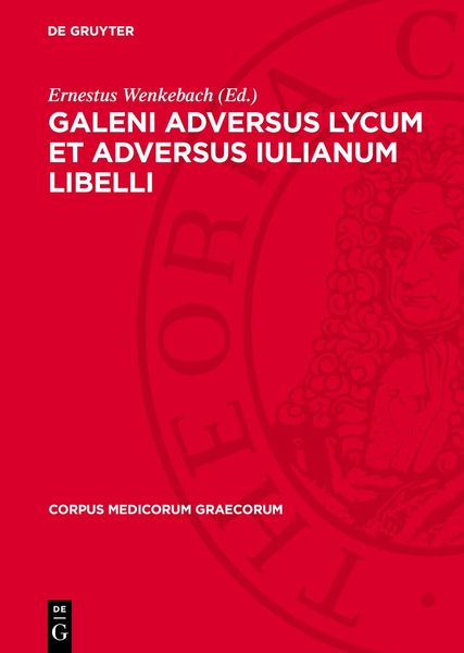 Produktbild: Galeni adversus Lycum et adversus Iulianum libelli