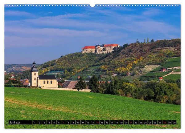 Produktbild: Freyburg - Die Perle im Unstruttal (hochwertiger Premium Wandkalender 2026 DIN A2 quer), Kunstdruck in Hochglanz