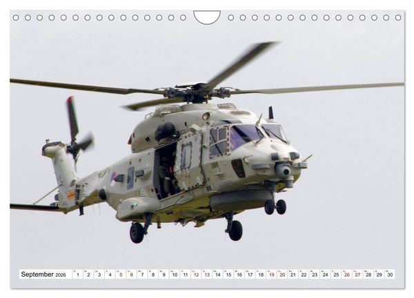 Produktbild: Hubschrauber in Action (Wandkalender 2026 DIN A4 quer), CALVENDO Monatskalender