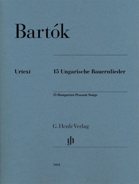 Produktbild: B&eacute;la Bart&oacute;k - 15 Ungarische Bauernlieder
