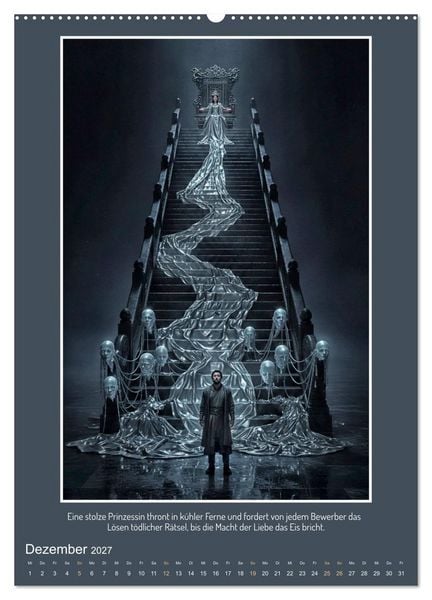 Produktbild: Fantastische Szenen aus gro&szlig;en Opern (hochwertiger Premium Wandkalender 2027 DIN A2 hoch), Kunstdruck in Hochglanz