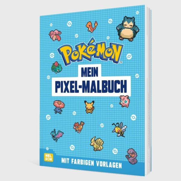Produktbild: Pok&eacute;mon Activity-Buch: Mein Pixel-Malbuch