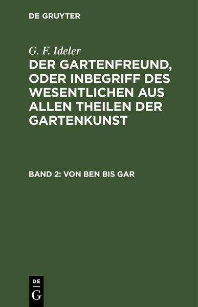 Produktbild: Von Ben bis Gar