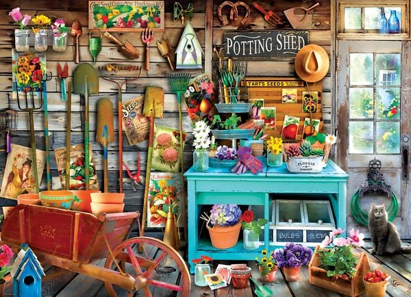 Produktbild: POTTING SHED 1000PC PUZZLE