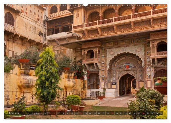 Produktbild: INDIEN - bunt und geheimnisvoll (hochwertiger Premium Wandkalender 2026 DIN A2 quer), Kunstdruck in Hochglanz