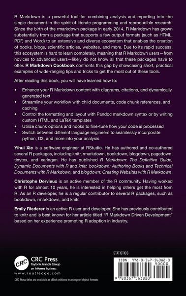 Produktbild: R Markdown Cookbook