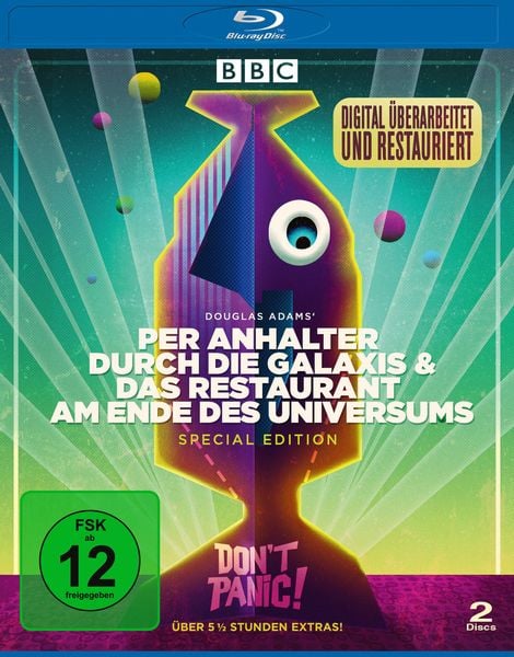 Per Anhalter durch die Galaxis & Das Restaurant am Ende des Universums [2 BRs], Blu-ray