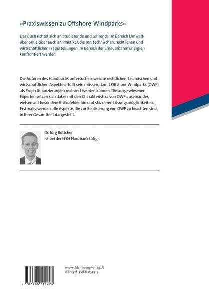 Produktbild: Handbuch Offshore-Windenergie