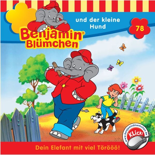 Produktbild: Benjamin Bl&uuml;mchen 78: ... und der kleine Hund. CD