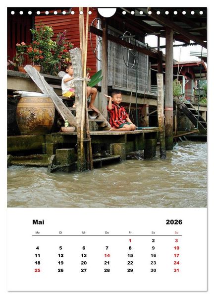 Produktbild: Thailand - Eine kleine Rundreise (Wandkalender 2026 DIN A4 hoch), CALVENDO Monatskalender