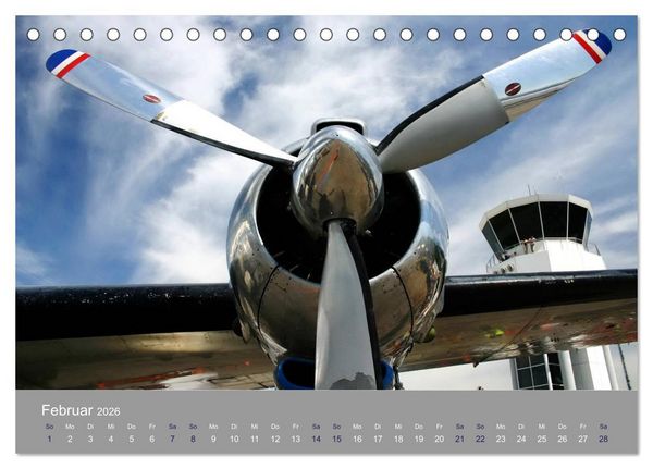 Produktbild: Lockheed Super Constellation - Legende der L&uuml;fte (Tischkalender 2026 DIN A5 quer), CALVENDO Monatskalender