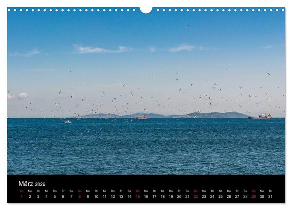 Produktbild: Istanbul - Stadt am Bosporus (Wandkalender 2026 DIN A3 quer), CALVENDO Monatskalender