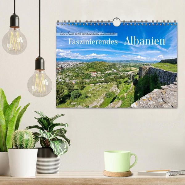 Produktbild: Faszinierendes Albanien (Wandkalender 2026 DIN A4 quer), CALVENDO Monatskalender