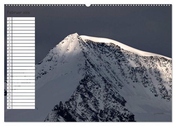 Produktbild: Der Gro&szlig;venediger 3666m (Wandkalender 2026 DIN A2 quer), CALVENDO Monatskalender