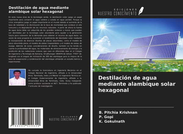 Produktbild: Destilaci&oacute;n de agua mediante alambique solar hexagonal