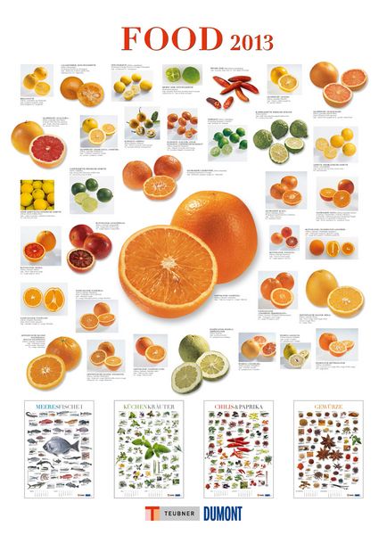 Produktbild: Food, Poster-Kalender 2013