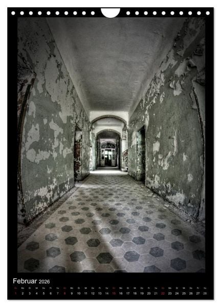 Produktbild: Lost Places Vergessene Orte (Wandkalender 2026 DIN A4 hoch), CALVENDO Monatskalender