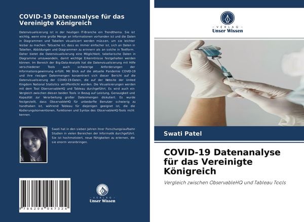 Produktbild: COVID-19 Datenanalyse f&uuml;r das Vereinigte K&ouml;nigreich