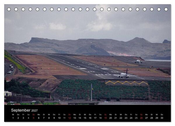 Produktbild: Madeira die Perle des Atlantiks (Tischkalender 2027 DIN A5 quer), CALVENDO Monatskalender