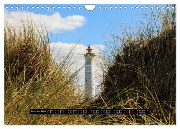 Produktbild: D&auml;nemark Impressionen (Wandkalender 2026 DIN A4 quer), CALVENDO Monatskalender