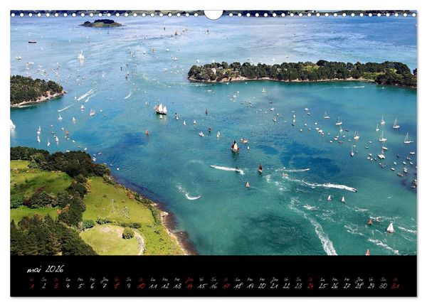Produktbild: Le Morbihan entre terre et mer (Calendrier mural 2026 DIN A3 vertical), CALVENDO calendrier mensuel