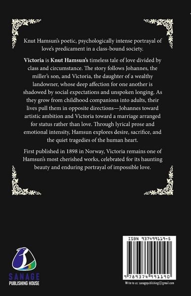 Produktbild: Victoria by Knut Hamsun | Masterpiece of Scandinavian Literature