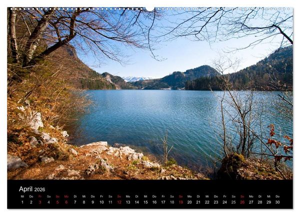Produktbild: Farben der Natur (hochwertiger Premium Wandkalender 2026 DIN A2 quer), Kunstdruck in Hochglanz