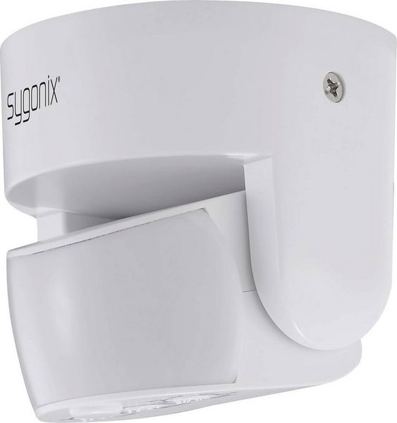 Produktbild: Sygonix SY-6440262 Wand, Decke HF-Bewegungsmelder 180&deg; Relais Wei&szlig; IP65