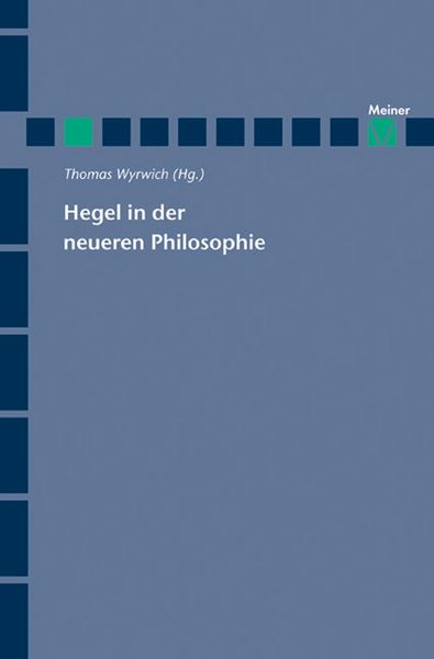 Produktbild: Hegel in der neueren Philosophie