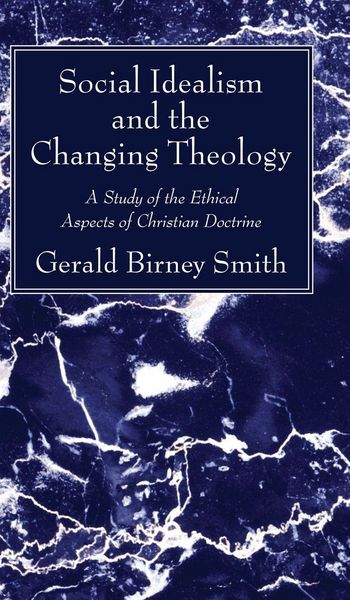 Produktbild: Social Idealism and the Changing Theology