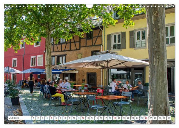 Produktbild: Mulhouse - Das s&uuml;dliche Tor der els&auml;ssischen Weinstra&szlig;e (Wandkalender 2026 DIN A3 quer), CALVENDO Monatskalender